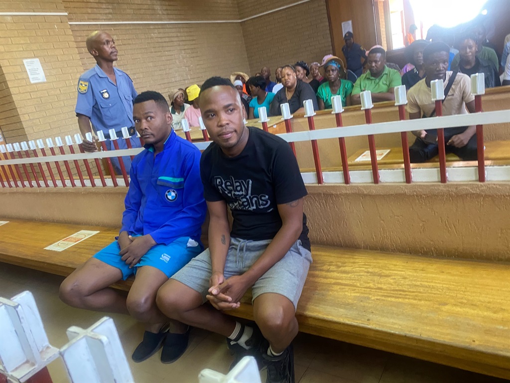 Tshepo Stompie Masombuka and Sipho Rusty Kgomo appeared in the Soshanguve Magistrates Court in connection with the mass shooting in Soshanguve.