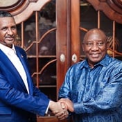 Sudanese rebel leader Hemedti meets Ramaphosa in Pretoria, says he's ready for peace
