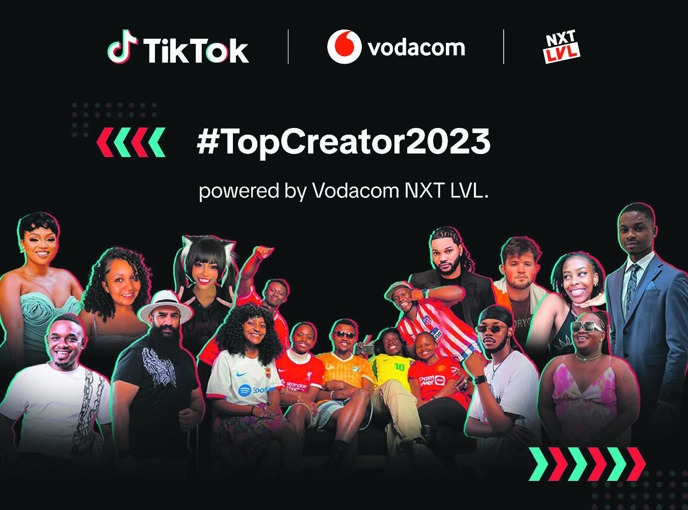 The best 2023 TikTok content creators were awarded in Midrand on Friday.