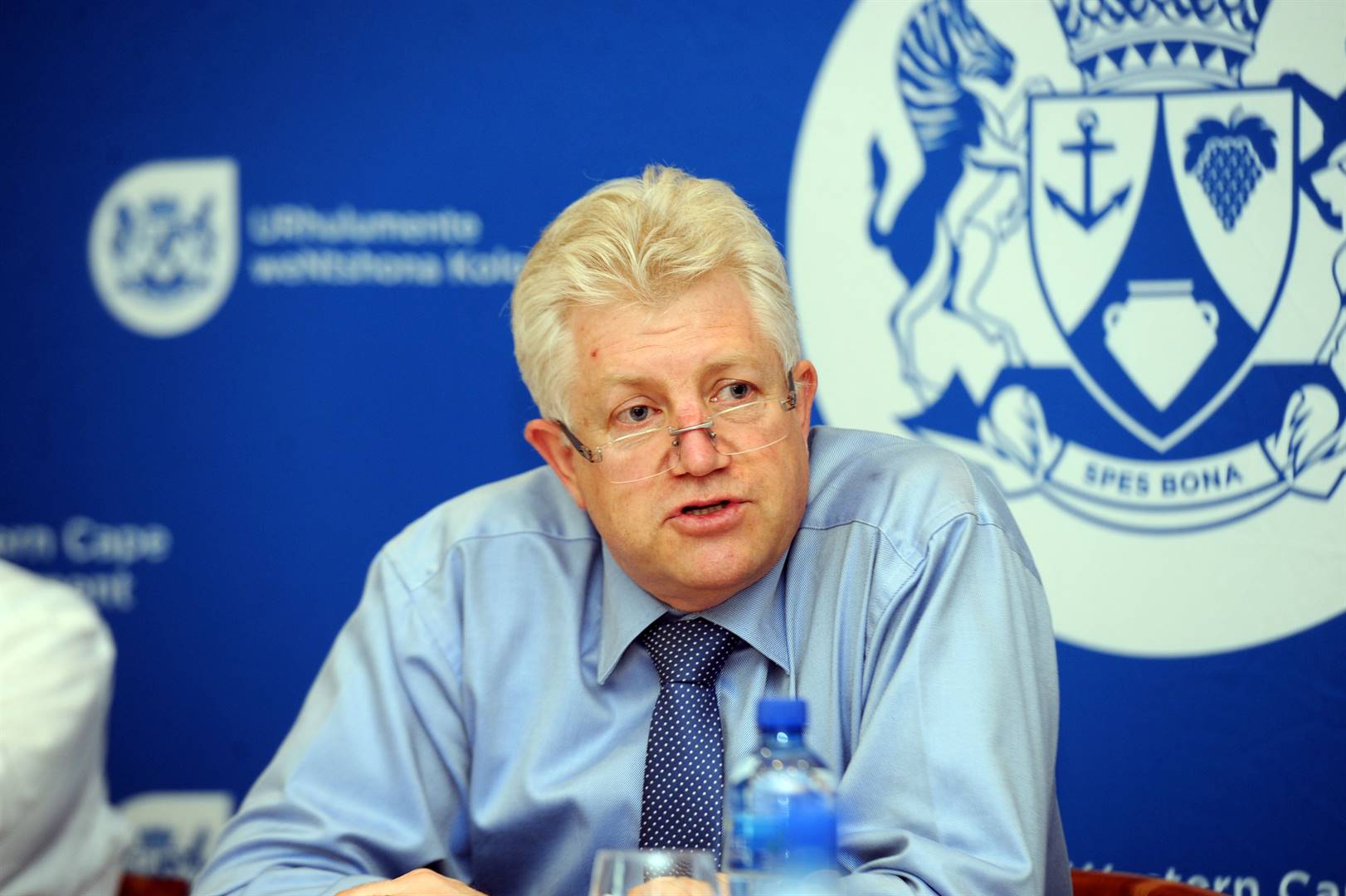Alan Winde, Wes-Kaapse premier. Foto: Argief