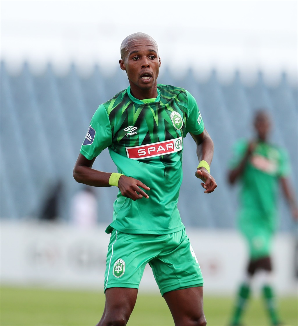 AmaZulu coach Benni McCarthy praised his new recruit Zukile Kewuti for adding stability in the middle of the park.    Photo by BackpagePix 