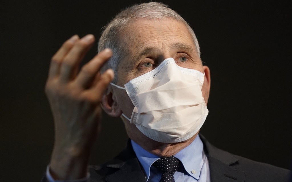 Dr. Anthony Fauci, director of the US' National Institute of Allergy and Infectious Diseases