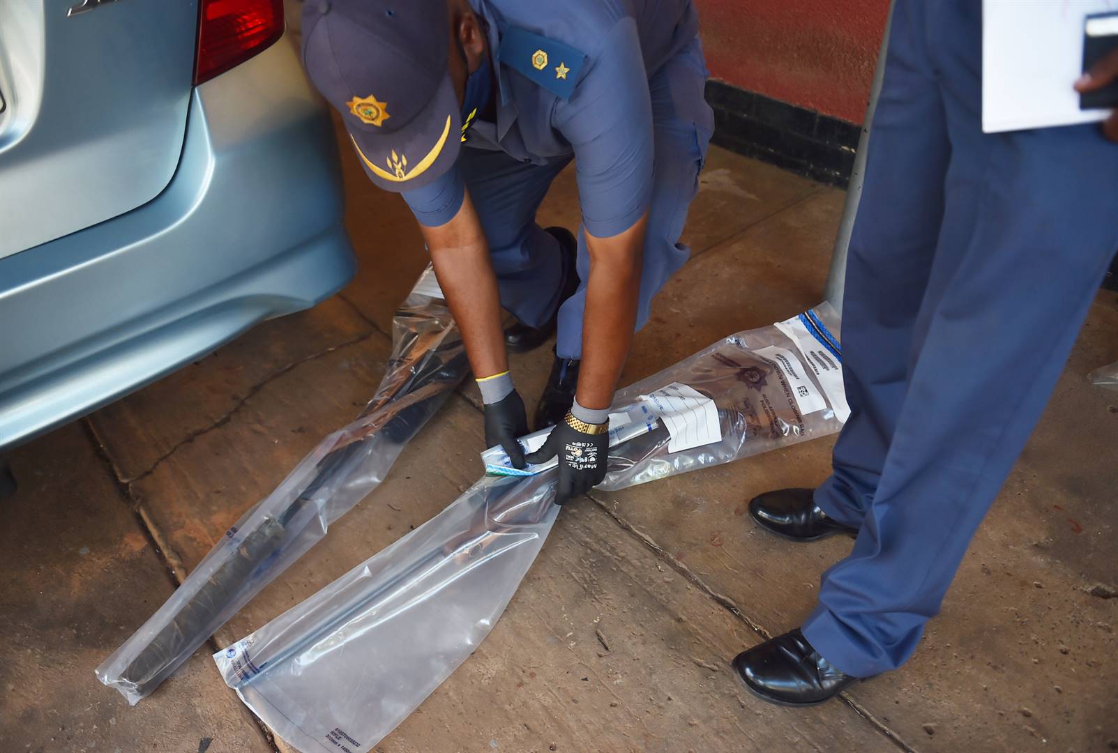Police confiscated firearms and dagga in Tshwane during Operation Okae Molao.  Photo supplied