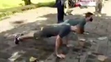 Tourists in Bali are being made to do up to 50 push-ups for not wearing face masks