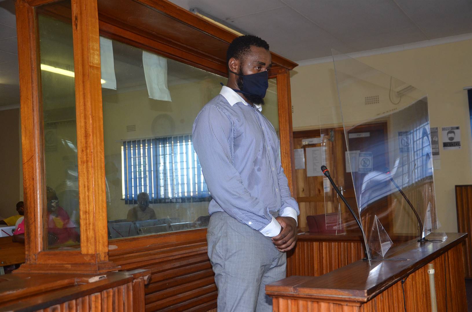 Difference Tiwane during his bail application. Photo by Oris Mnisi