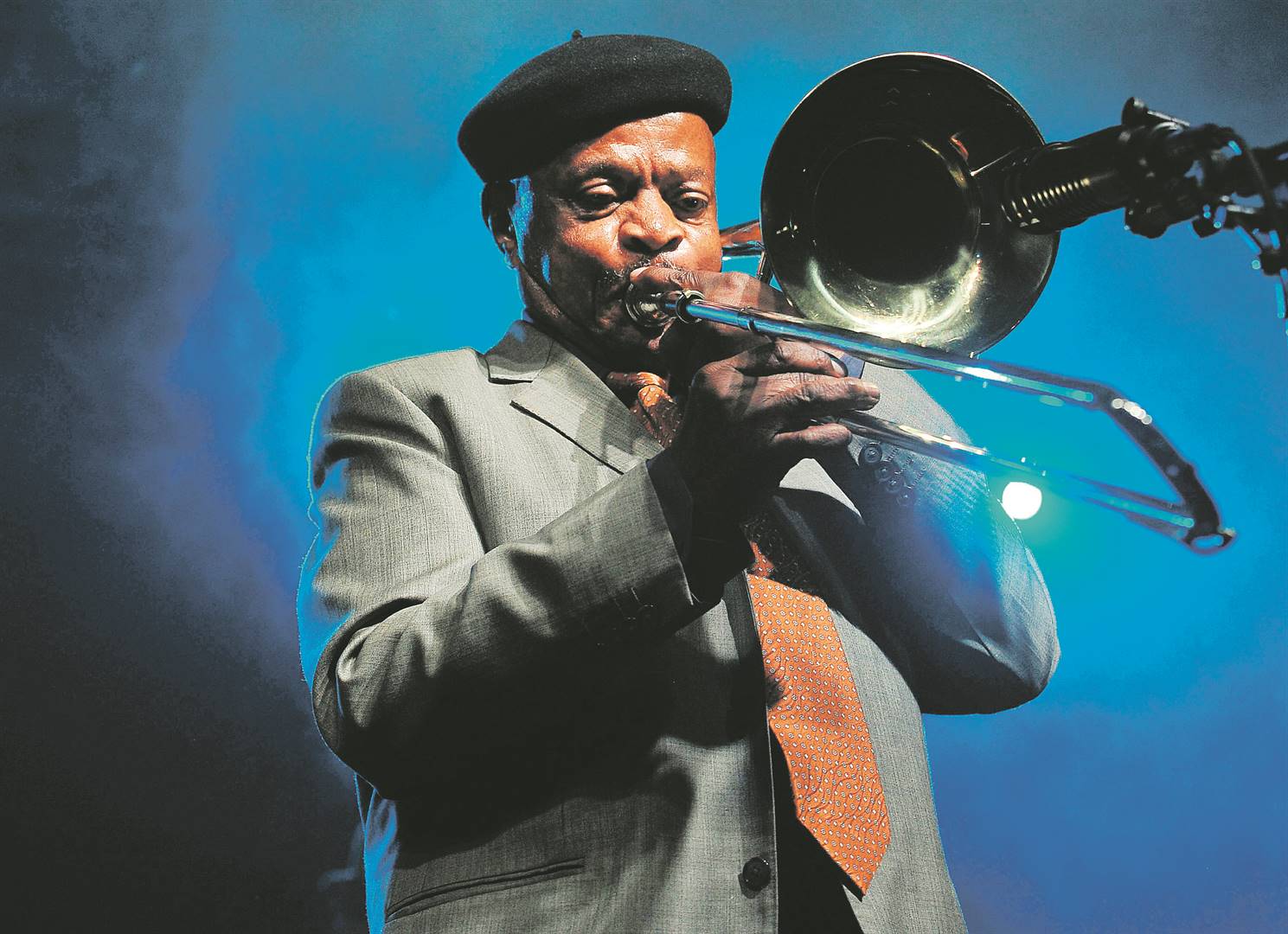 Legendary musician Jonas Gwangwa died on Saturday.      Photo by Gallo   Images/Veli Nhlapo