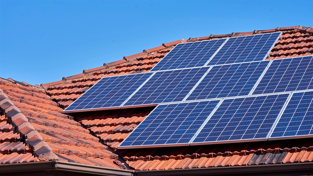 Investec plans to offer its private banking clients funding to install solar panels and battery storage systems in homes, bolstering its own green credentials and providing a power solution in a country regularly hit by electricity outages. (Getty Images)