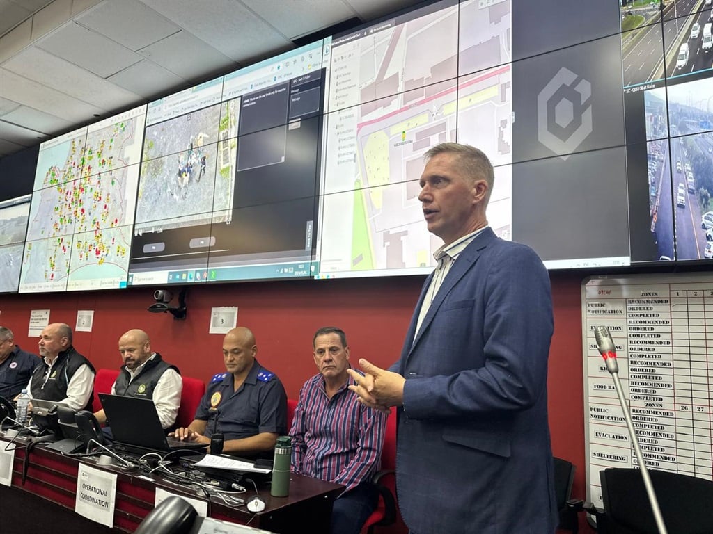 The City of Cape Town's MMC for safety and security, JP Smith, said the technology could especially combat drug dealing, gun violence and gang activity. (Marvin Charles/News24)