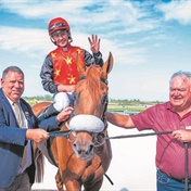 IN THE SADDLE: Four wins for Greeff