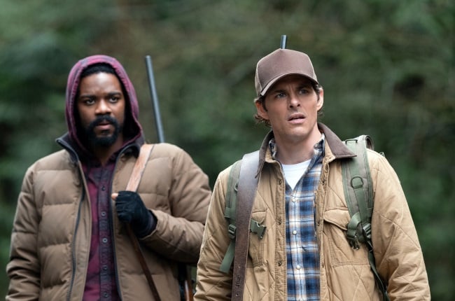 Jovan and co-star James Marsden in The Stand, a ne