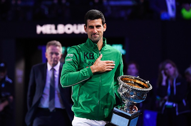 tennis Novak Djokovic wins 2020 Australian Open