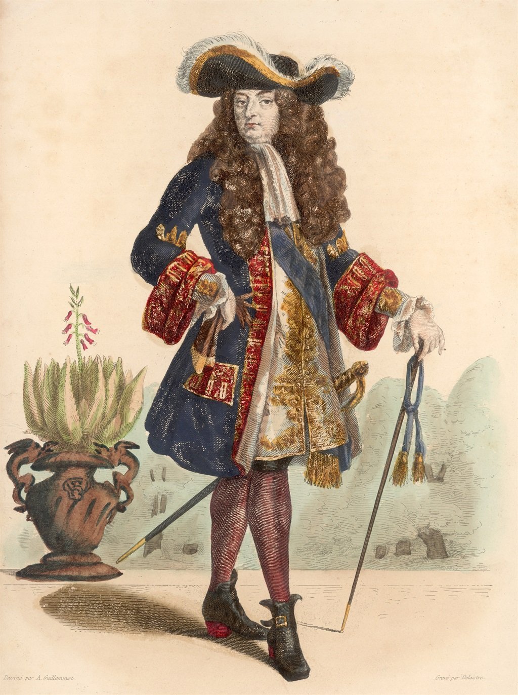 King Louis XIV of France in Panty Hose, High Heels Too Sexy T