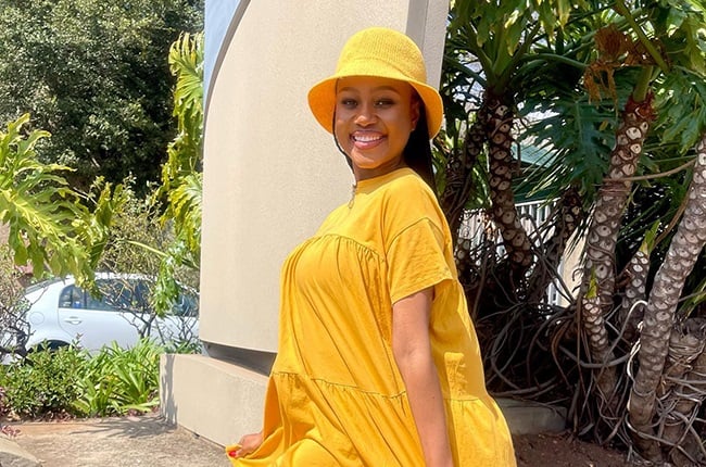 Muvhango actor Innocentia Manchidi is expecting a child with her husband.
