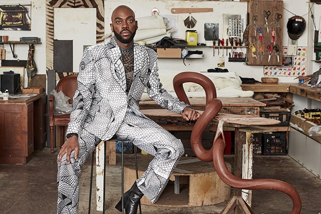 Rich Mnisi debuted his second sculptural home collection at the Southern Guild on 8 February 2024.