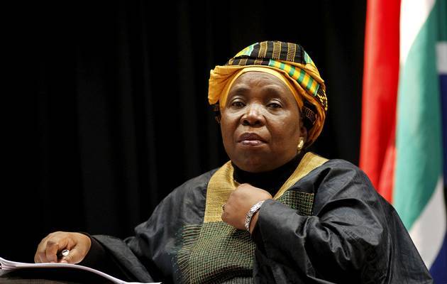 Nkosazana Dlamini-Zuma.