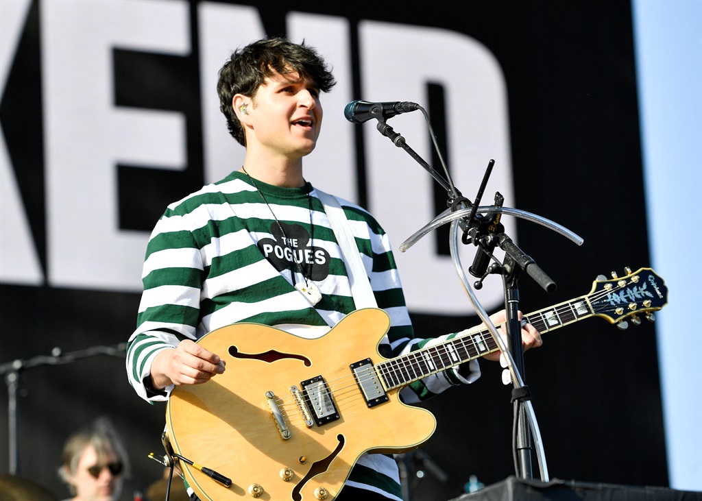 Ezra Koenig of Vampire Weekend performs at the Out