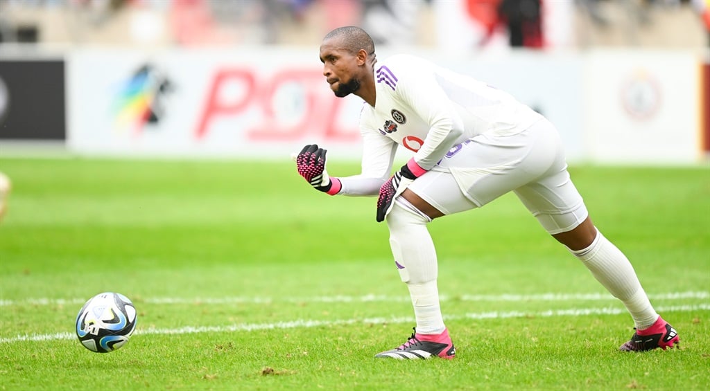 Orlando Pirates goalkeeper Melusi Buthelezi was allegedly hijacked and kidnapped.  Photo by Gallo Images