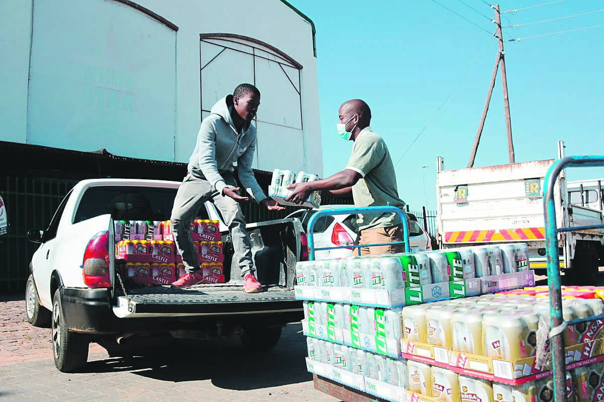 No-win situation: Traders are suffering under the continued alcohol ban, while customers resort to buying tipple on the black market. Picture: Raymond Morare