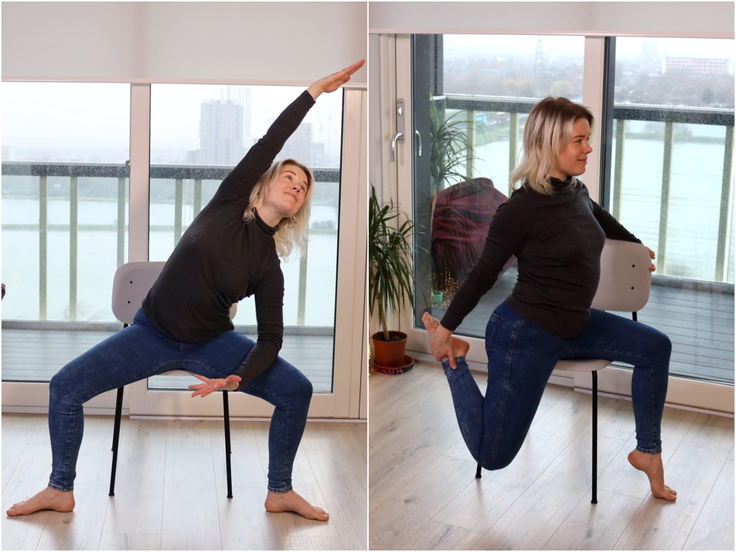 office yoga poses