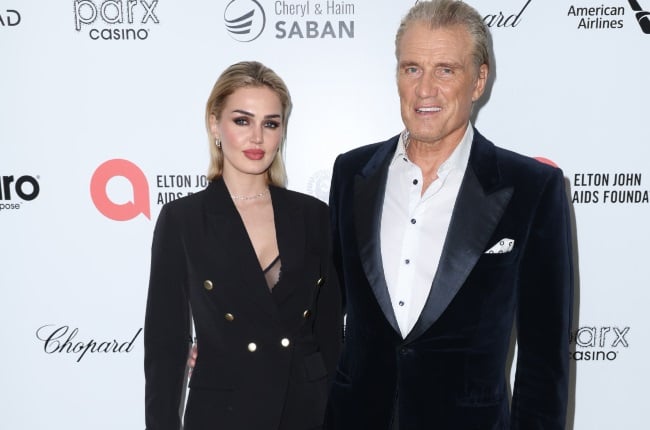 Dolph Lundgren and his wife, Emma Krokdal, are officially US citizens. (PHOTO: Gallo Images/ Getty Images) 