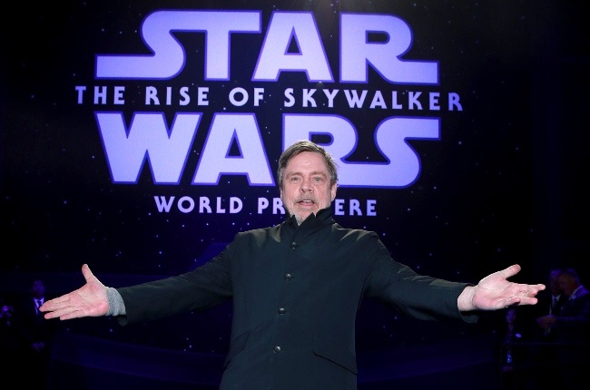 Mark Hamill at the world premiere of Star Wars: The Rise of Skywalker (Photo: Gallo Images/Getty Images)