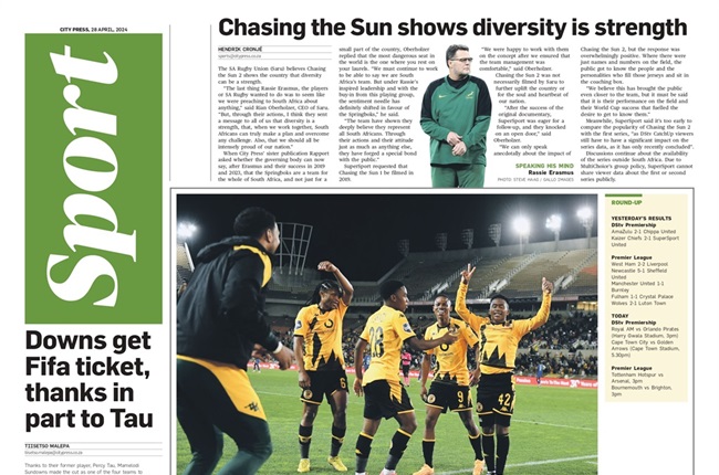 What’s in City Press Sport: Mpho Makola and Polokwane City in R600k dispute | Downs get CWC ticket