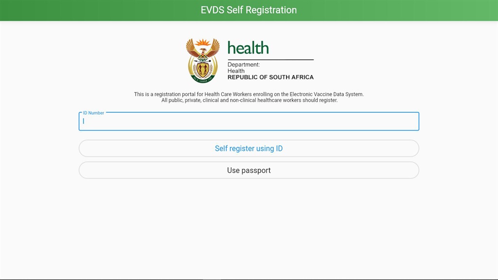 How to register for vaccine in South Africa