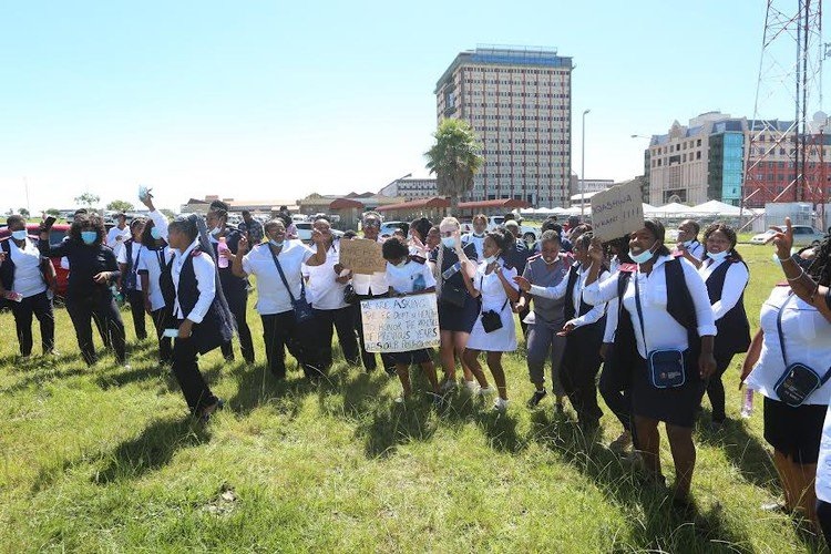 Eastern Cape nurses who are completing their training want the provincial health department to hire them as outlined in their contracts. Photo: Johnnie Isaac