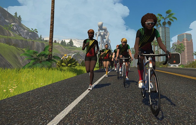 Zwift's Black Celebration Series highlights the achievements of the Black athletic community worldwide. (Photo: Zwift)