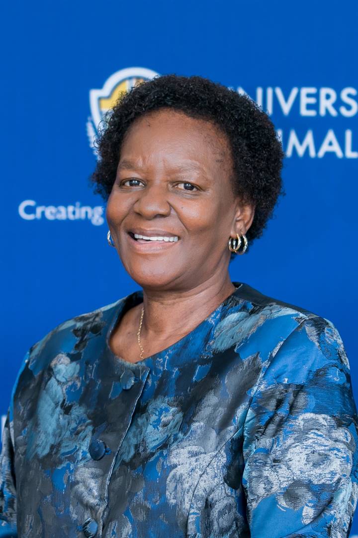 Professor Thoko Mayekiso has been University of Mpumalanga vice-chancellor since the institution's inception in 2014