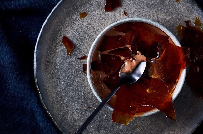 Chocolate crèmeux with caramel. (PHOTO: MIKKEL VANG/ ARESYNDICATION.COM.AU/MAGAZINEFEATURES.CO.ZA) 
