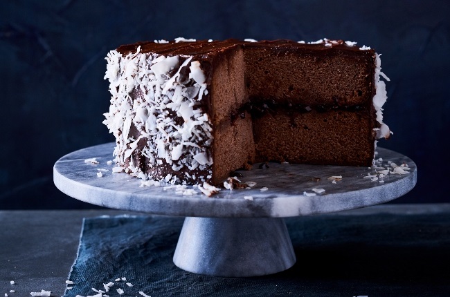 Chocolate lamington cake. (PHOTO: MIKKEL VANG/ ARESYNDICATION.COM.AU/MAGAZINEFEATURES.CO.ZA) 