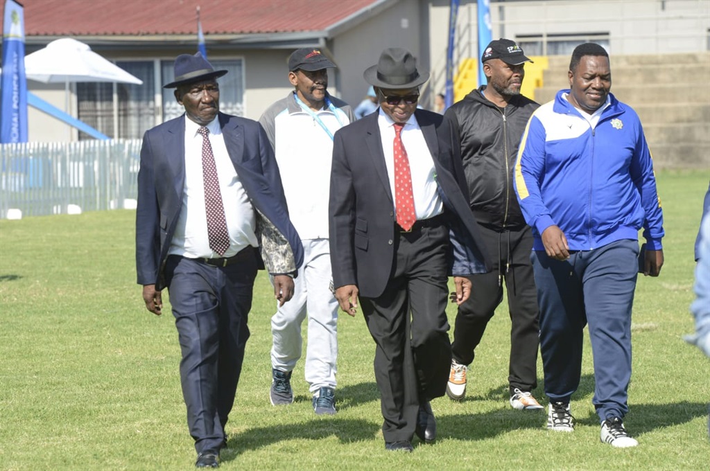 Police Minister Bheki Cele, Deputy Police Minister Cassel Mathale and Commissioner of Police Fannie Masemola and other senior police officers led the annual National Police Day celebrations in Tshwane on Thursday. Photos by Raymond Morare