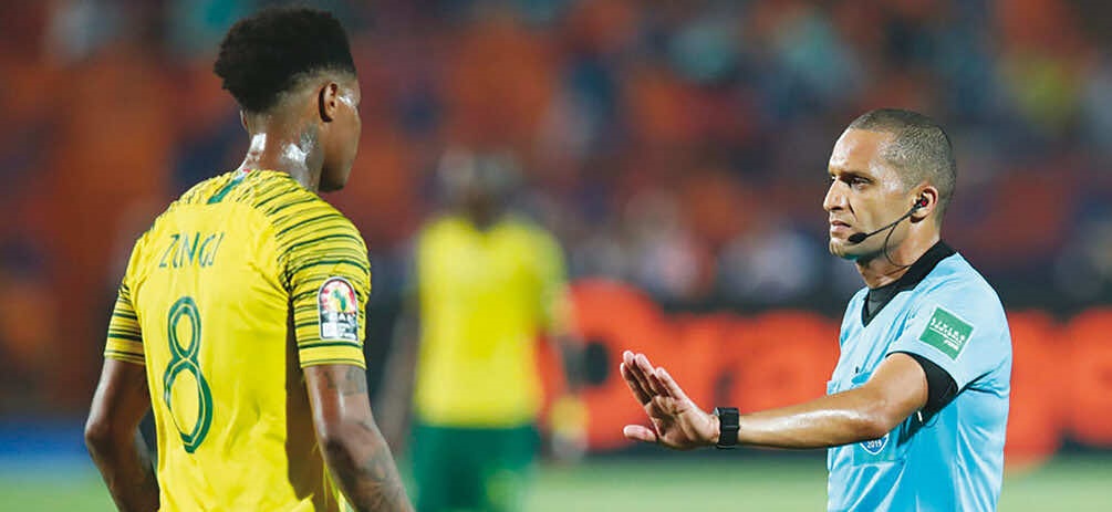 A 2023 Africa Cup of Nations referee has revealed that he was so upset at not officiating the tournament's final that he rejected the opportunity to be the referee for Bafana Bafana's third-place playoff against DR Congo.
