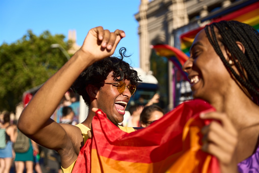 People celebrating an unnamed Pride event in Spain. Image for illustrative purposes only. 