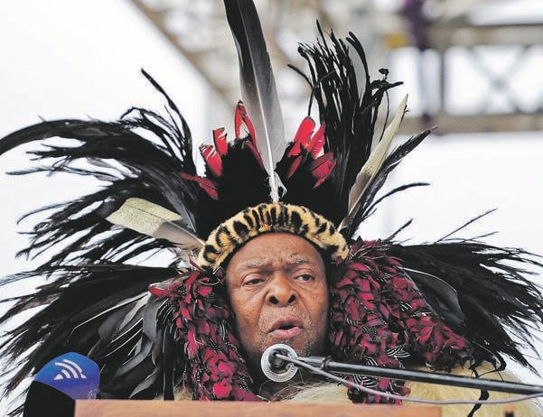 Zulu King Goodwill Zwelithini. 
