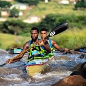 Mtolo, Khwela take slender Dusi Canoe Marathon lead into Day 2