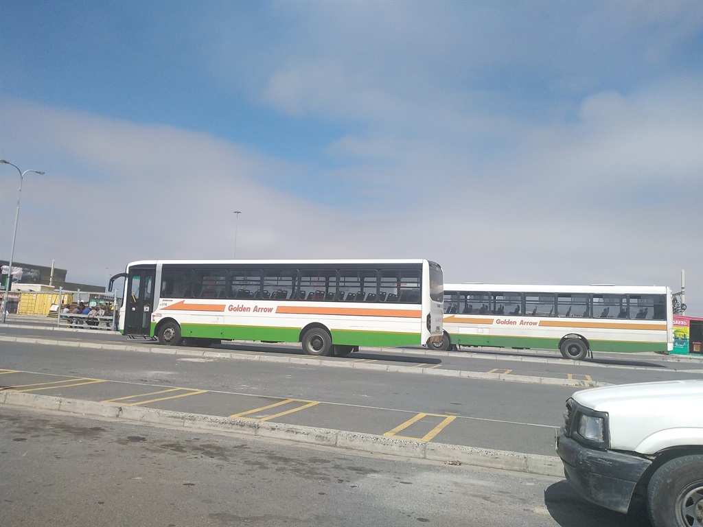 A Golden Arrow bus passenger died inside the bus in Wynberg, Cape Town: Photo By Buziwe Nocuze