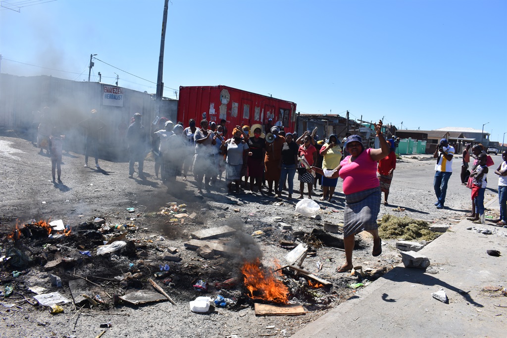 Protesting Residents Our Councillor Is A Liar Dailysun