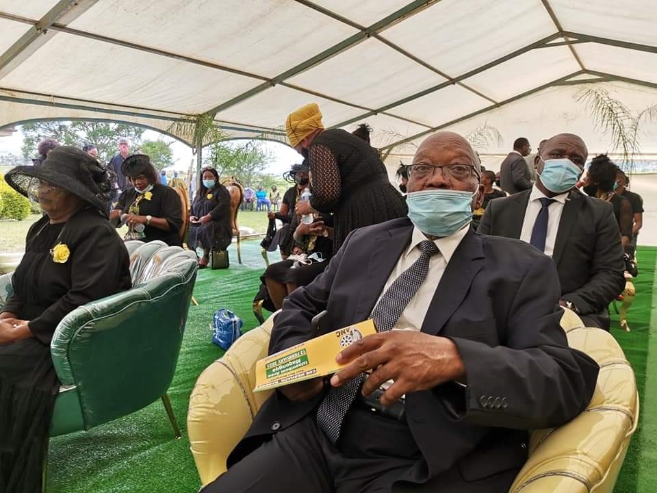 President Jacob Zuma joined the political heavyweights that bid their farewell to Dr Meshack Radebe in Maqongqo, outside Pietermaritzburg, on Saturday.