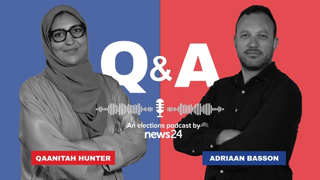 Welcome to Q&A, a podcast hosted by News24 editor-in-chief Adriaan Basson and News24 assistant editor for politics and opinions Qaanitah Hunter. Every week, they engage in candid conversations with SA's party leaders.
(Bertram Maglas/News24)