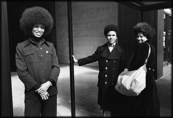 Angela Davis and Toni Morrison c. 1974