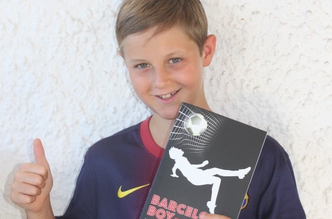 Leo de Beer says it felt amazing to hold the printed copy of his book in his hands. (Photo: Supplied) 