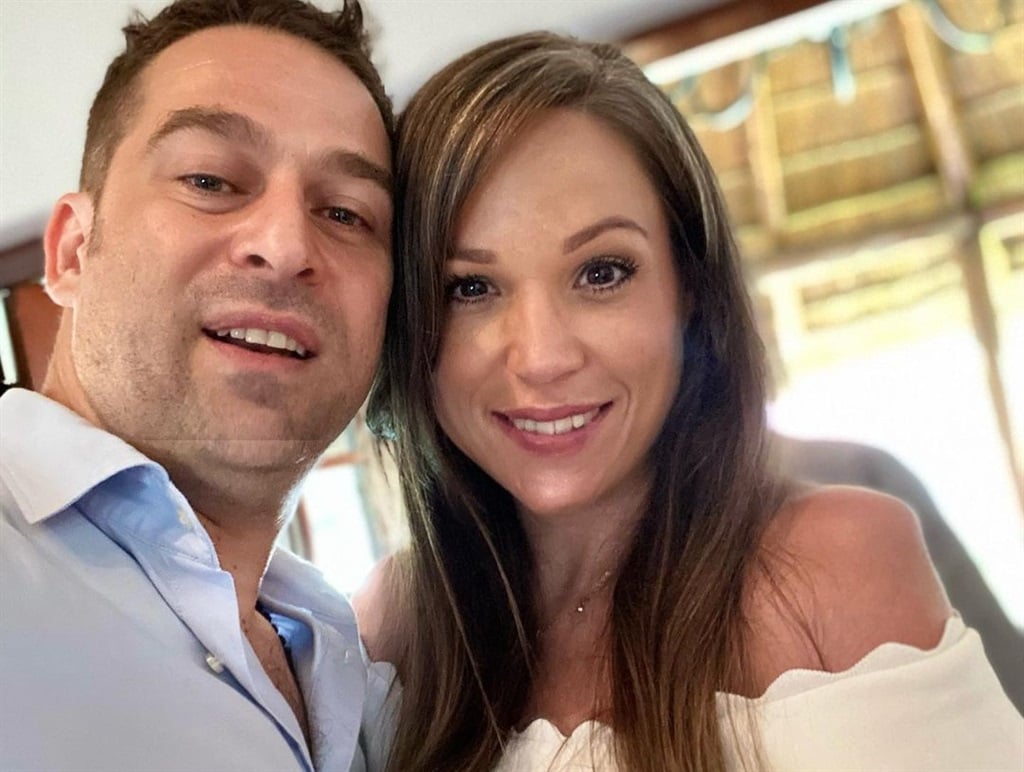 In early February Emmanuel Castis and Sharlene Economou sealed the deal in an intimate ceremony with just a marriage officer and seven family members (Photo: Instagram) 