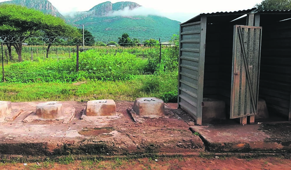 Dilapidated toilets at Boikhutso Primary School in Indermark Village in Senwabarwana, Limpopo, concern kids’ parents.