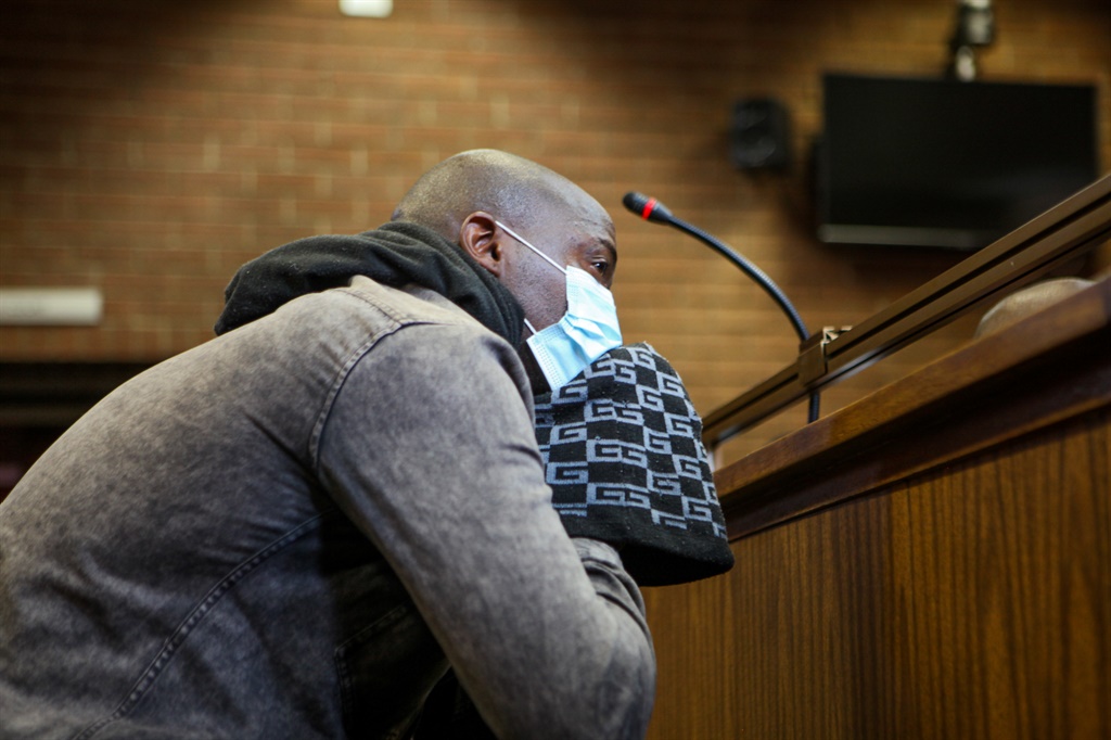 Murderer Muzikayise Malephane in court.
