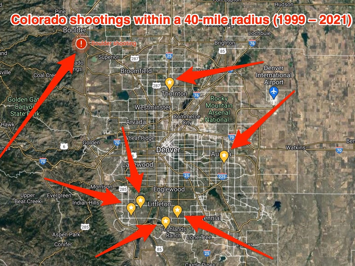 Multiple people killed in shooting at Colorado supermarket; suspect in custody