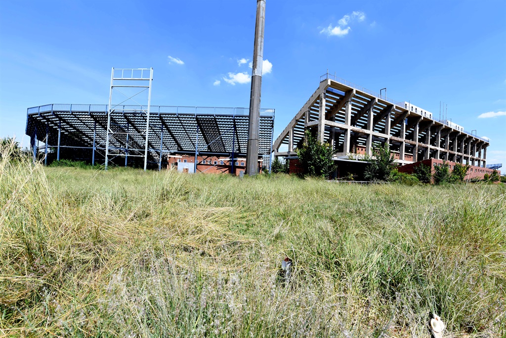 HM Pitje Stadium is at the stage of decay and has not been in use for years. 