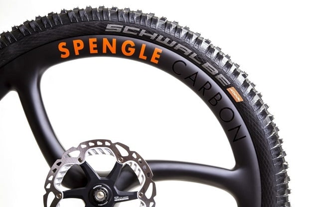 Spengle mountain bike wheel