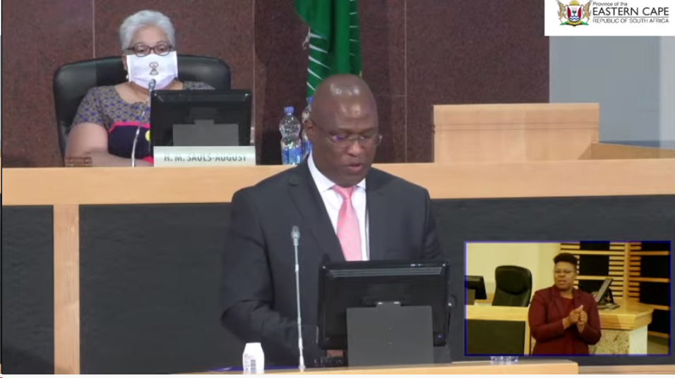 Oscar Mabuyane, Premier of the Eastern Cape. Picture: YouTube / Screenshot